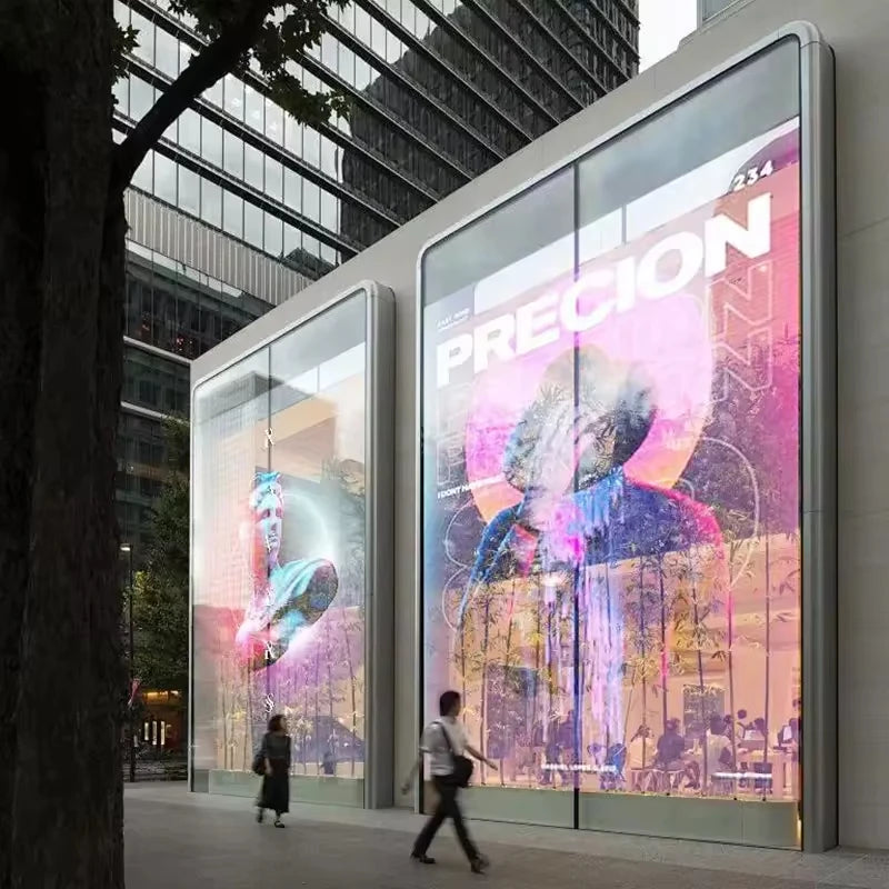 Transparent LED Display Window Glass LED Screen Indoor Video Wall LED Stage LED Panel LED Display Board